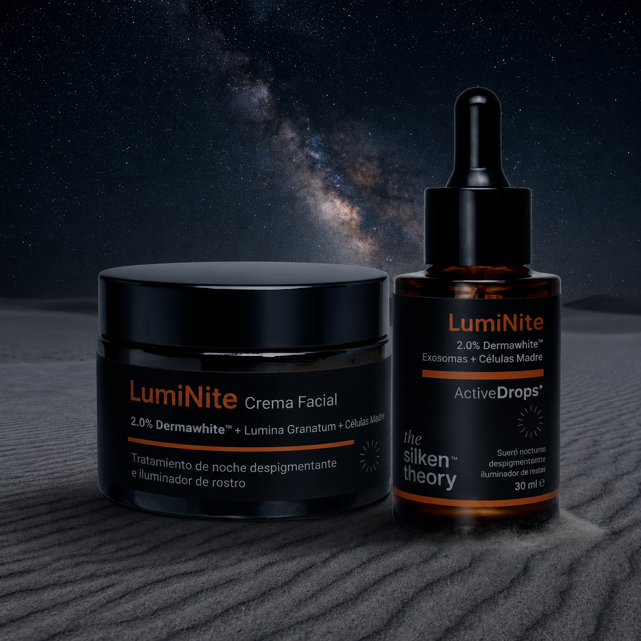 Bundle LumiNite™ Crema Facial + Suero ActiveDrops