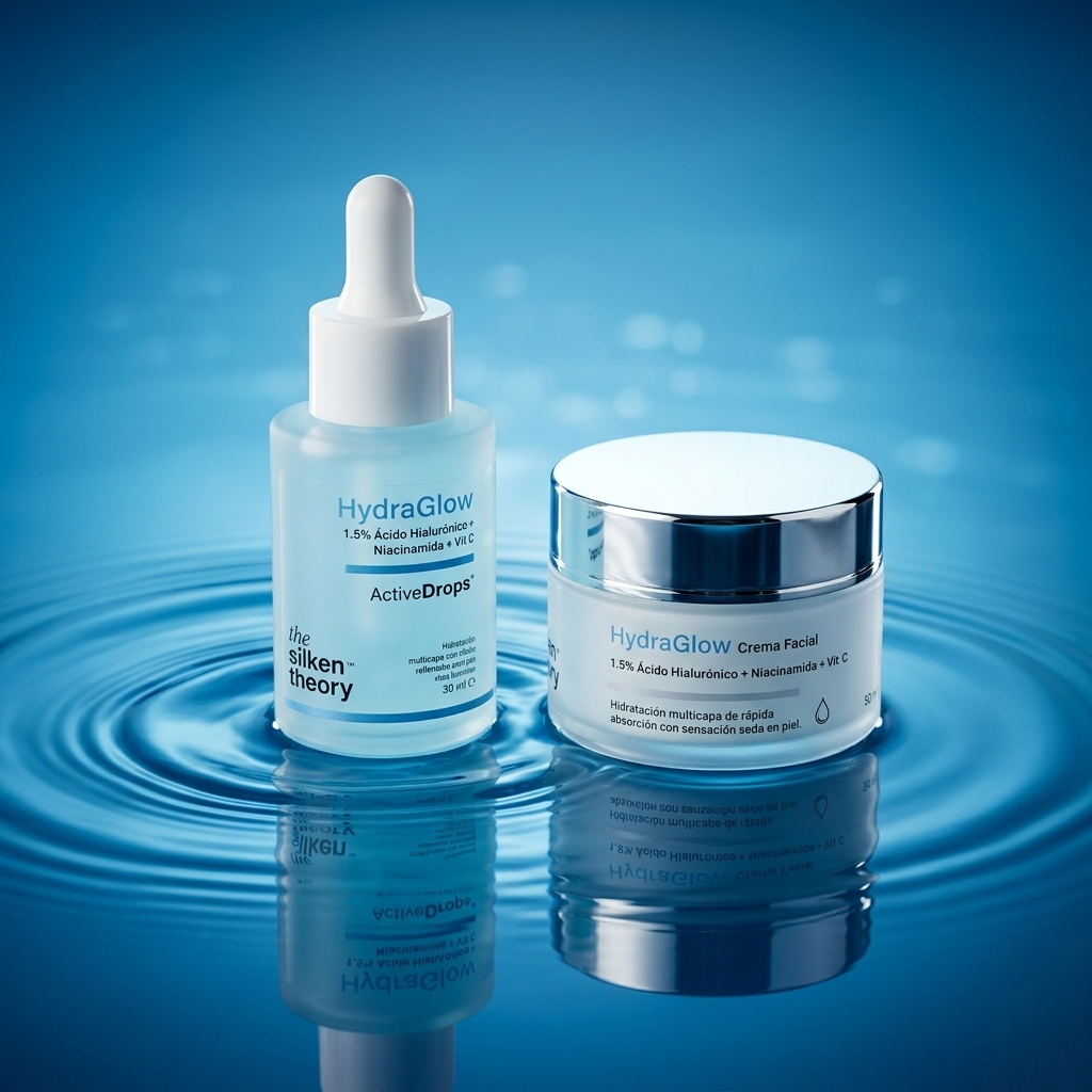 Bundle HydraGlow™ Crema Facial + Suero ActiveDrops